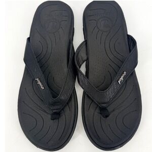 NEW Women Black Flip Flop Sandals Comfort Thong Shoes Size US 9 EU 40 UK 7